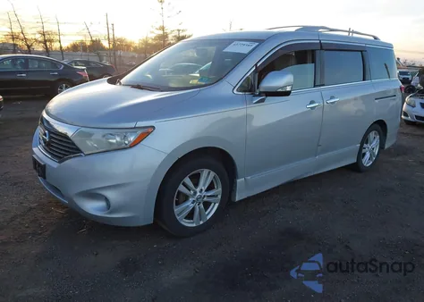 2011 Nissan Quest Sl из США, поврежденный, VIN JN8AE2KP0B9005097